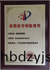東莞市(shi)專(zhuan)利(li)優(you)秀(xiu)獎
