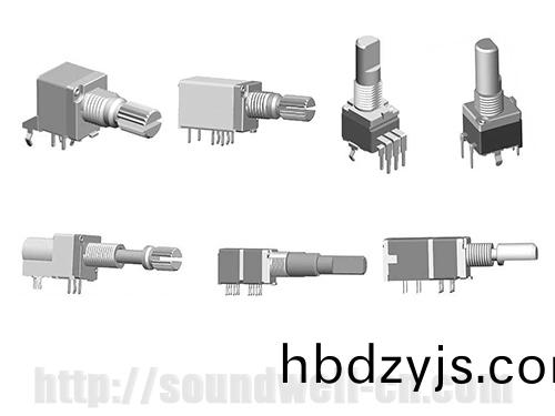 RA09 Metal Shaft Rotary Potentiometer