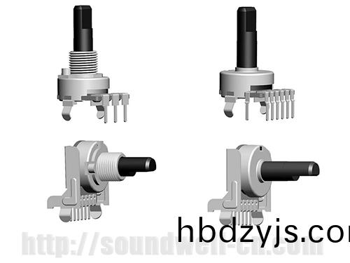RB16鏇轉(zhuan)電(dian)位(wei)器塑膠(jiao)軸