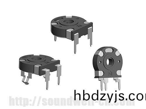 PT15 through shaft rotary potentiometer
