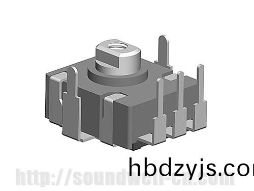 RA13 metal shaft rotary potentiometer