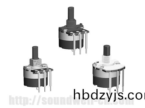 RD24鏇(xuan)轉(zhuan)型(xing)電位器塑膠(jiao)軸
