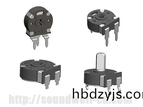 PT10 through shaft rotary potentiometer