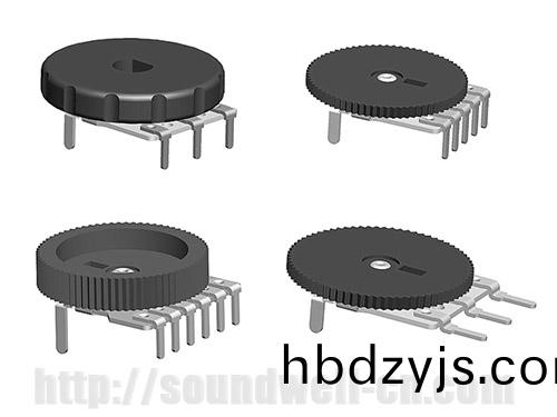 RC10 thumb-wheel rotary potentiometer