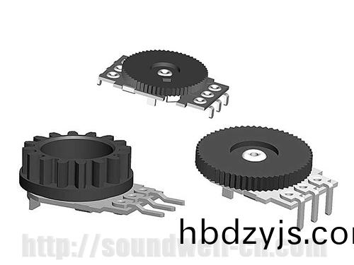RC08 thumb-wheel rotary potentiometer