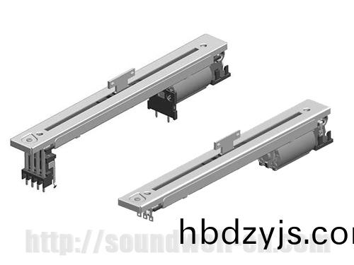 100mm行(xing)程(cheng)直(zhi)滑電(dian)位器帶馬(ma)達電(dian)位器(qi)