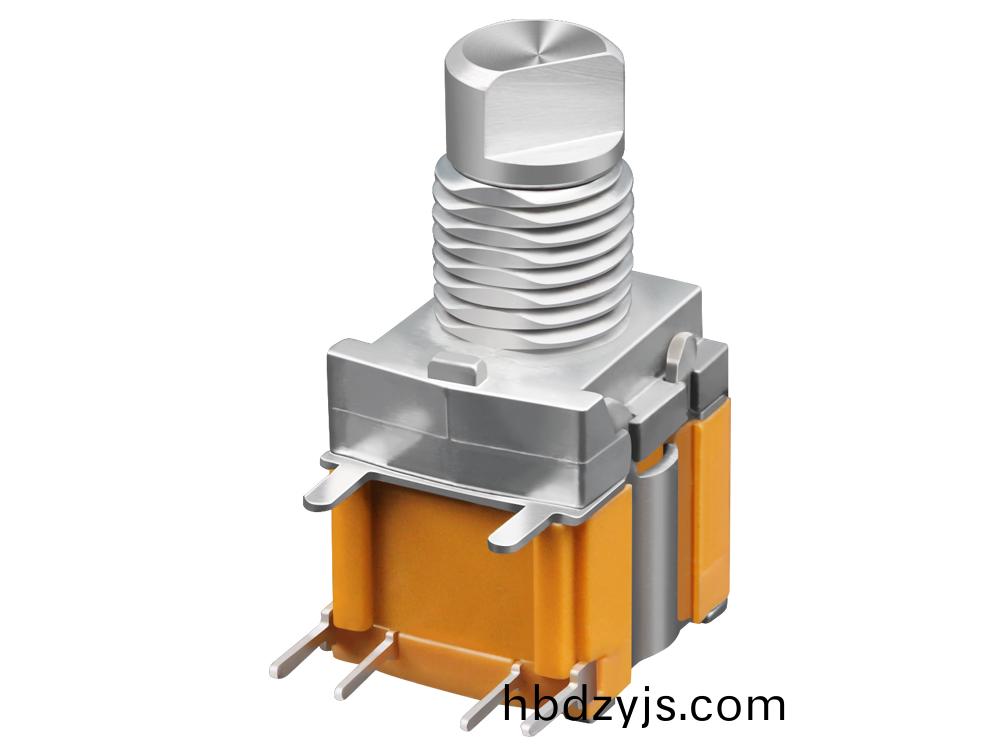 衇衝(chong)開關(guan)RS1002金(jin)屬軸(zhou)鏇轉(zhuan)開關