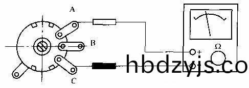 檢(jian)測電(dian)位(wei)器標(biao)稱(cheng)阻(zu)位