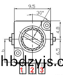 電(dian)位器引(yin)腳