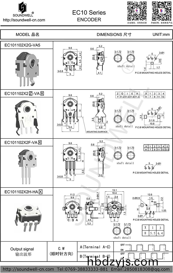 EC10增(zeng)量編碼器(qi)