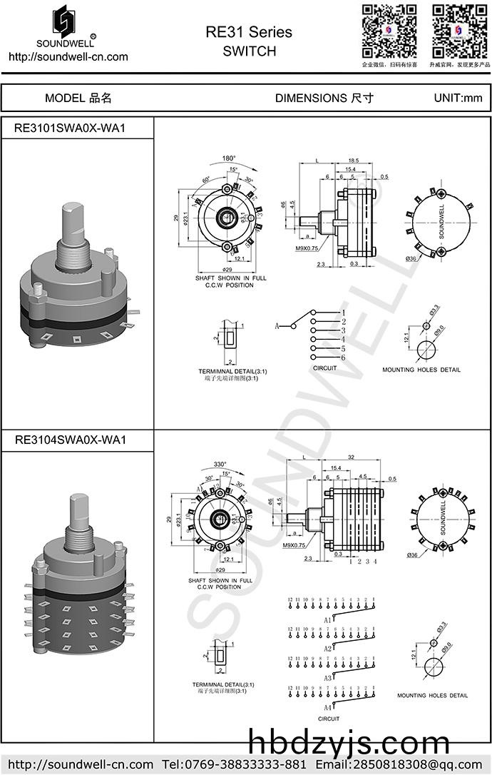 RE31多(duo)路(lu)開關