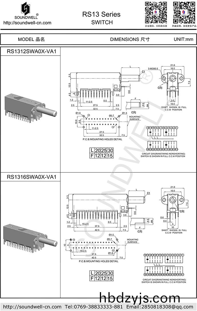 RS13多(duo)路(lu)開(kai)關