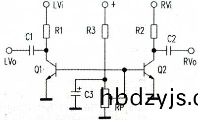 音量電(dian)位器(qi)接(jie)線(xian)圖
